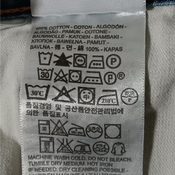 Levi's 559 Jeans Light Blue Size 46 x 32 100% Cotton 5 Working Pockets - Picture 5 of 10